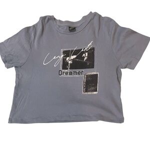 UO Dreamer Graphic Boxy Tee SZ LG